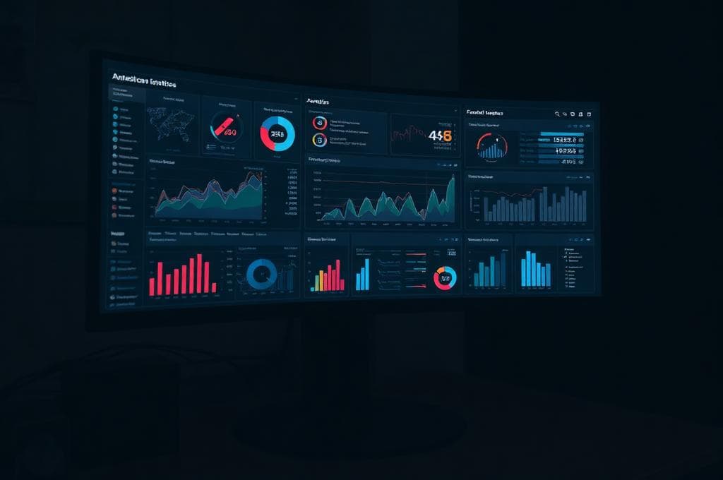 Smart analytics dashboard with forecasting and anomaly detection