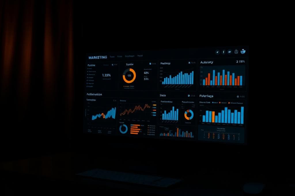 Automated reporting dashboard with live multi-source data