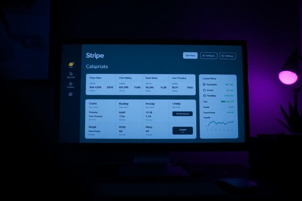 Subscription billing and payments dashboard