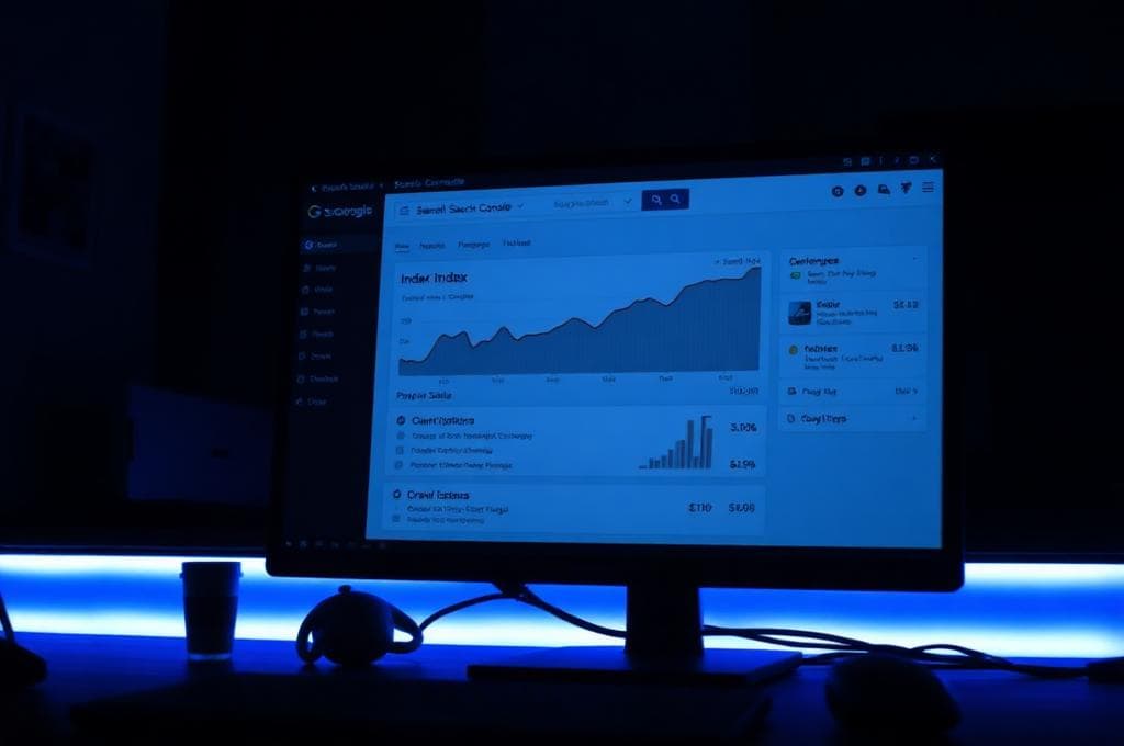 Google Search Console index coverage and sitemap report